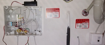 Installation of temperature and humidity sensors in explosive (Ex) environments