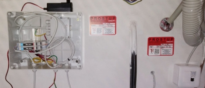 Installation of temperature and humidity sensors in explosive (Ex) environments