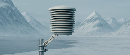 COMETEO shines in the Arctic – chosen as the reference radiation shield!