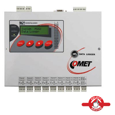 Variable 16 input-channel datalogger